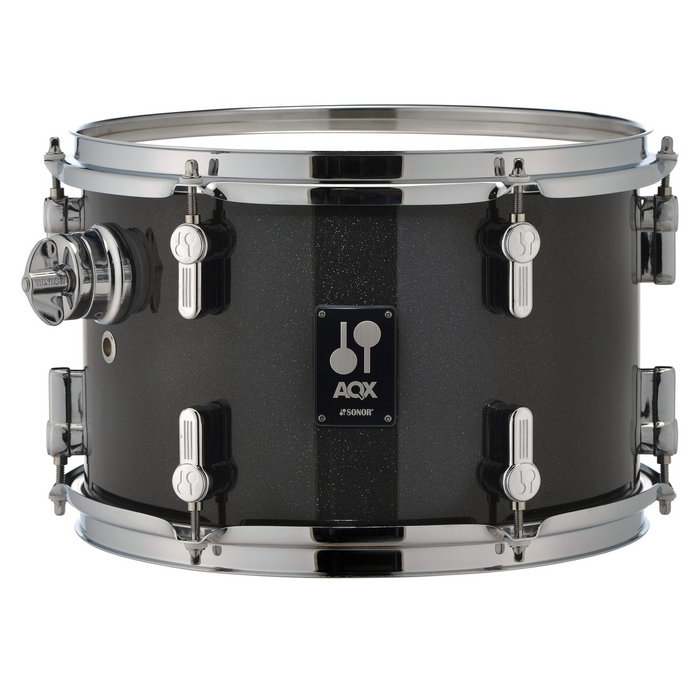 SONOR AQX Micro Drum Shell Kit 4-Piece Black Midnight Sparkle