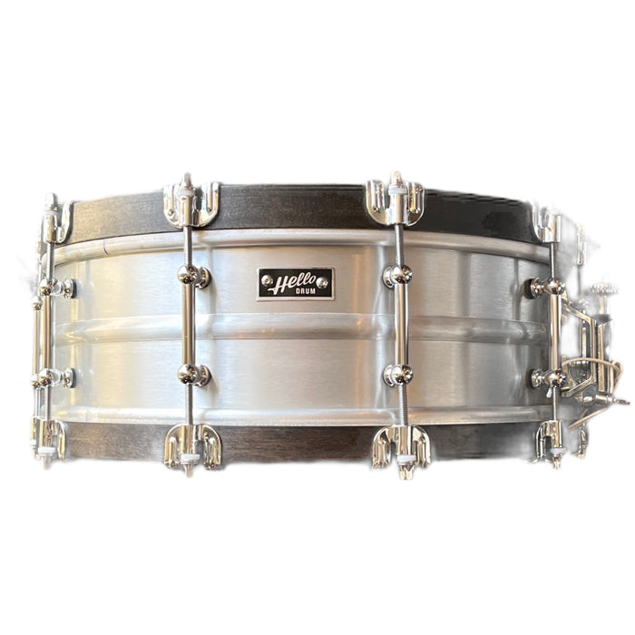 Hello Drum Snare - Brushed Aluminum 5x14