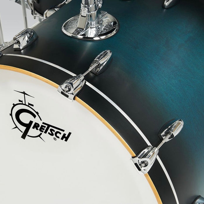 Gretsch Drums Renown RN2-J483 3-piece Shell Pack - Satin Antique Blue Burst 12/14/18