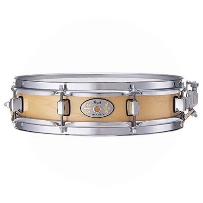 Pearl 3 x 13 Natural Maple Piccolo Snare Drum - Drum Supply House