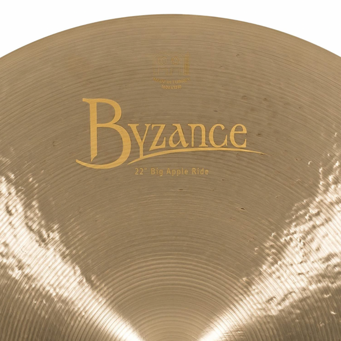 Meinl Byzance 22” Jazz Big Apple Ride Cymbal
