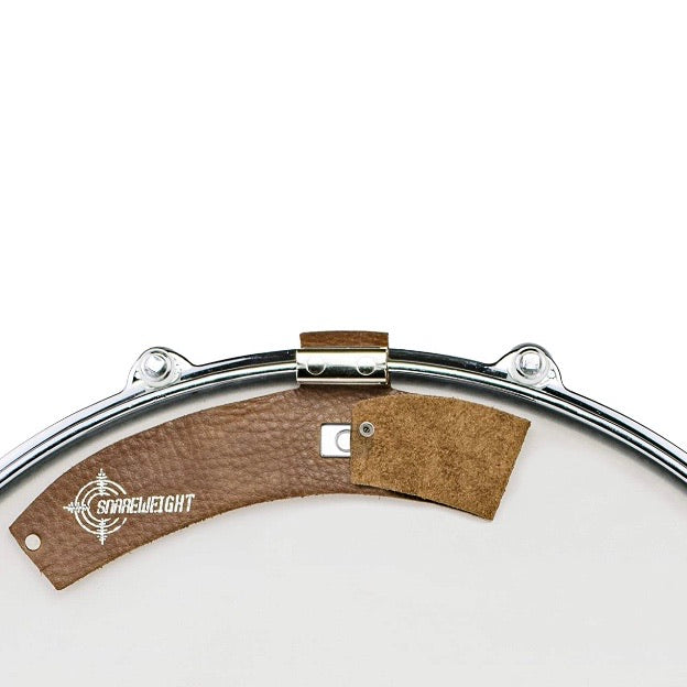 SNAREWEIGHT M80 BROWN Leather Drum Tone Control Dampener