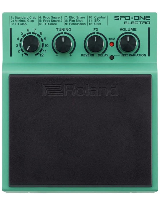 Roland SPD-1E ONE ELECTRO Compact Percussion Pad - Drum Supply House